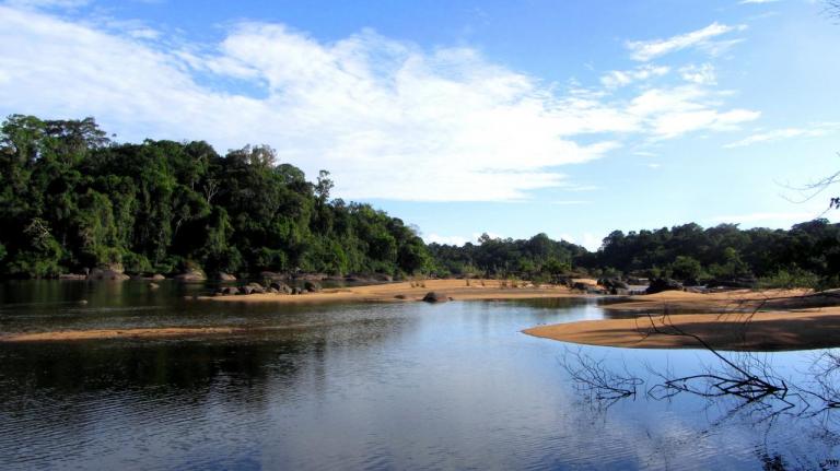 Ballade à pied et en brasse