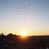 Coucher de soleil sur Tolède