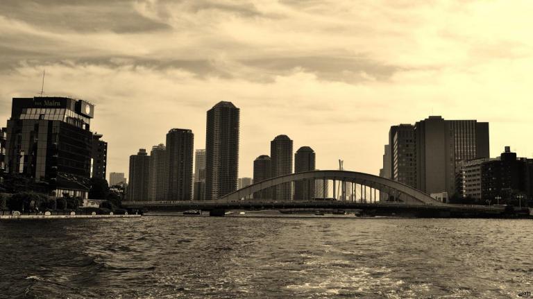 City, Bridge & Sea