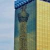 Reflet de la sky tower