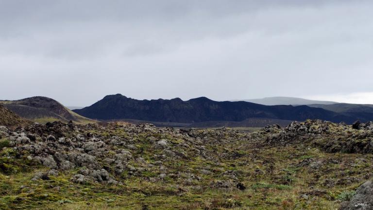 On the road to landmannalaugar