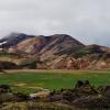 Hiking from landmannalaugar