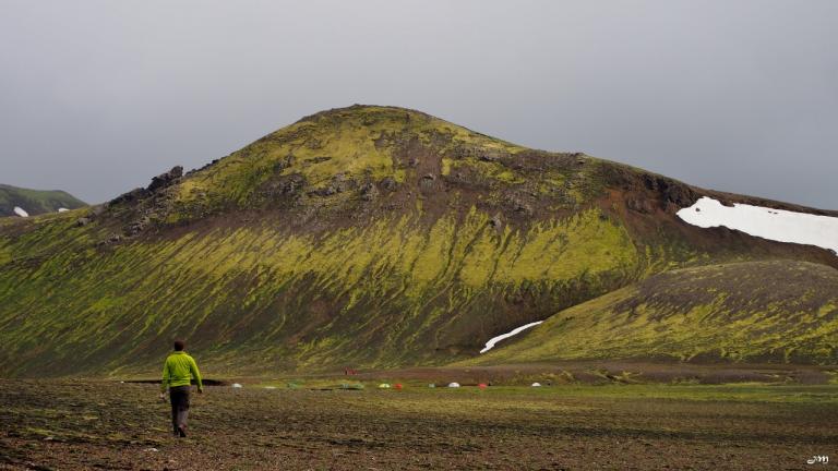 Returning to the campsite