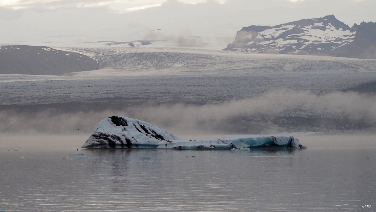 Jökulsarlon fog