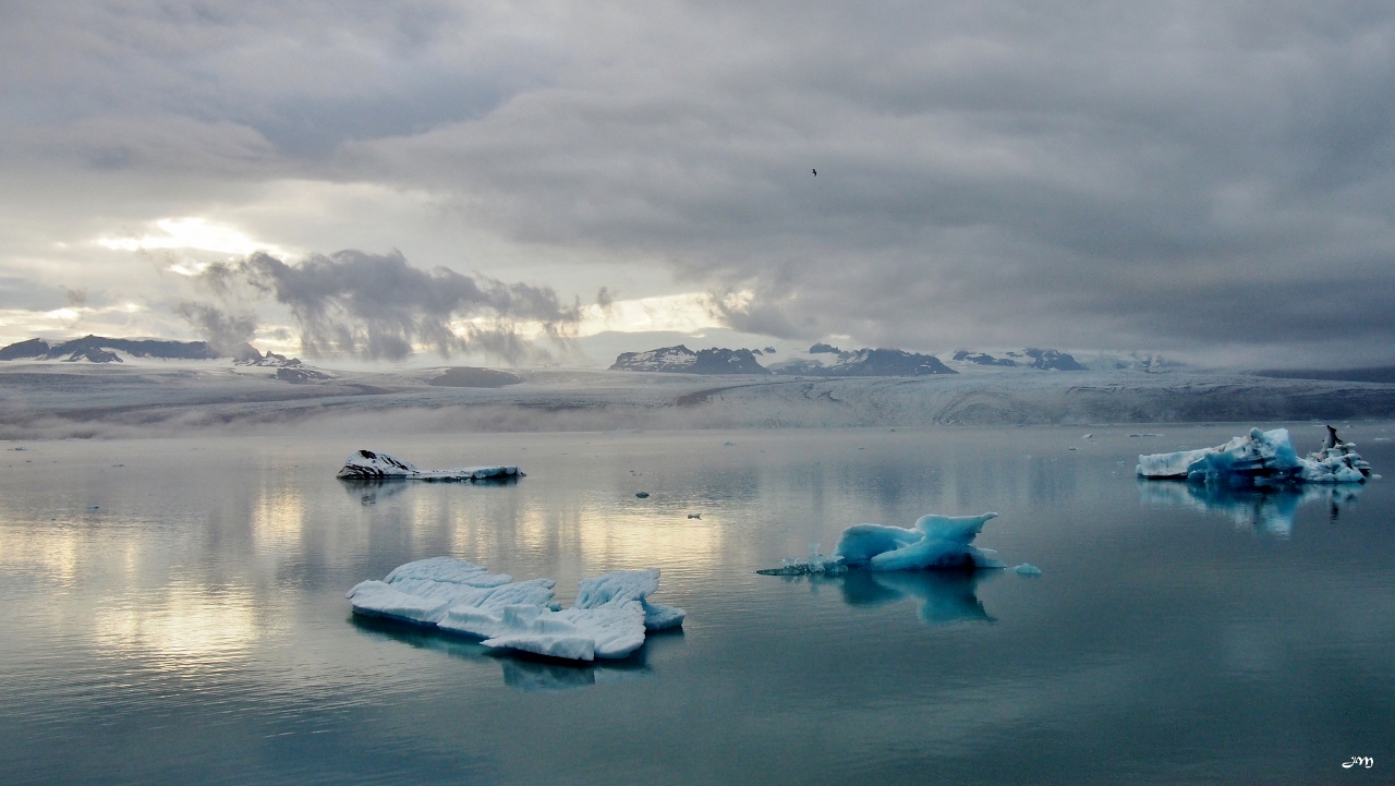 Jökulsarlon sunset